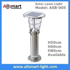 China 50cm/60cm/80cm Height Solar Lighting CE Stainless Steel Solar Yard Light Solar Led Yard Light Outdoor Yard Light supplier