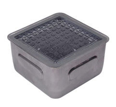 China 4x4'' Solar paver lights ASH-002 No wire Work automatically CE IP68 for pathway supplier