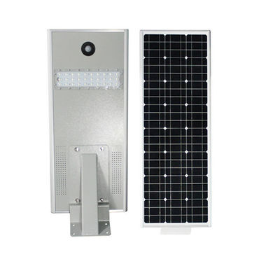 China 25W Solar Street Light Outdoor All in One Integrated Solar LED Street Light Solar Driveway Lights with / without Pole supplier