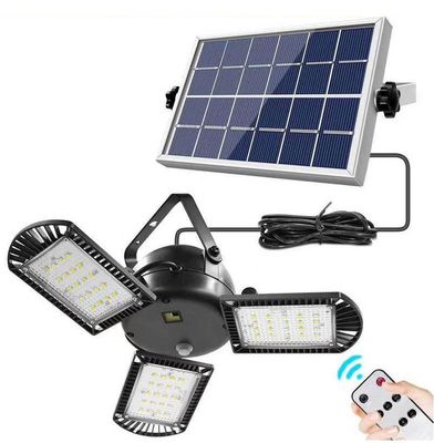 China 800lm Hanging Solar Light for Shed Garage Cabin Lamp Separated Solar Indoor Lights with Remote Control for Home House supplier