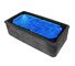 4x8 inch White Rectangle Stainless Steel Solar Walkway Lights Paving Brick Shaped Lamp Red Green Blue Yellow Warm White supplier
